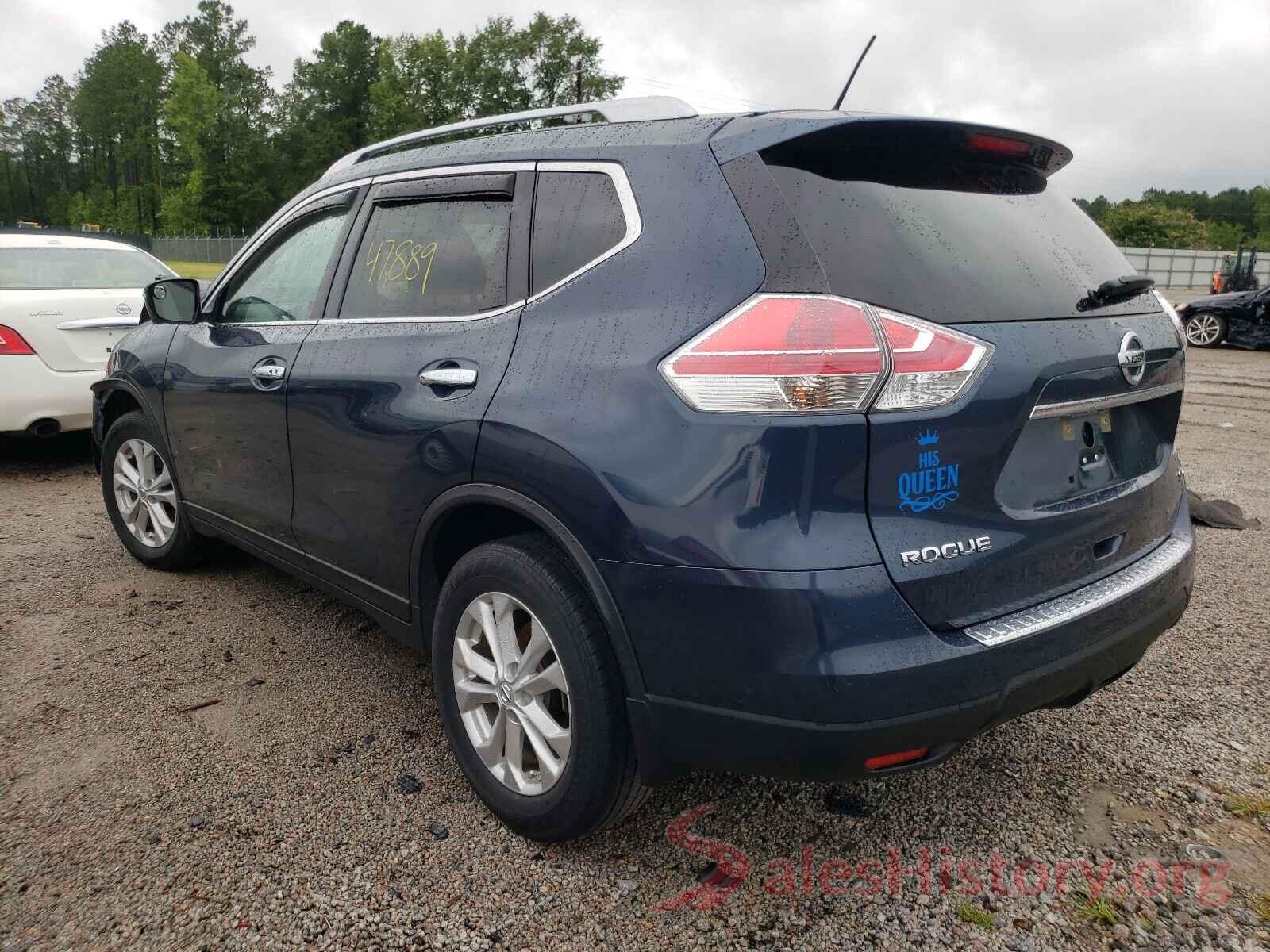 KNMAT2MT3GP663687 2016 NISSAN ROGUE