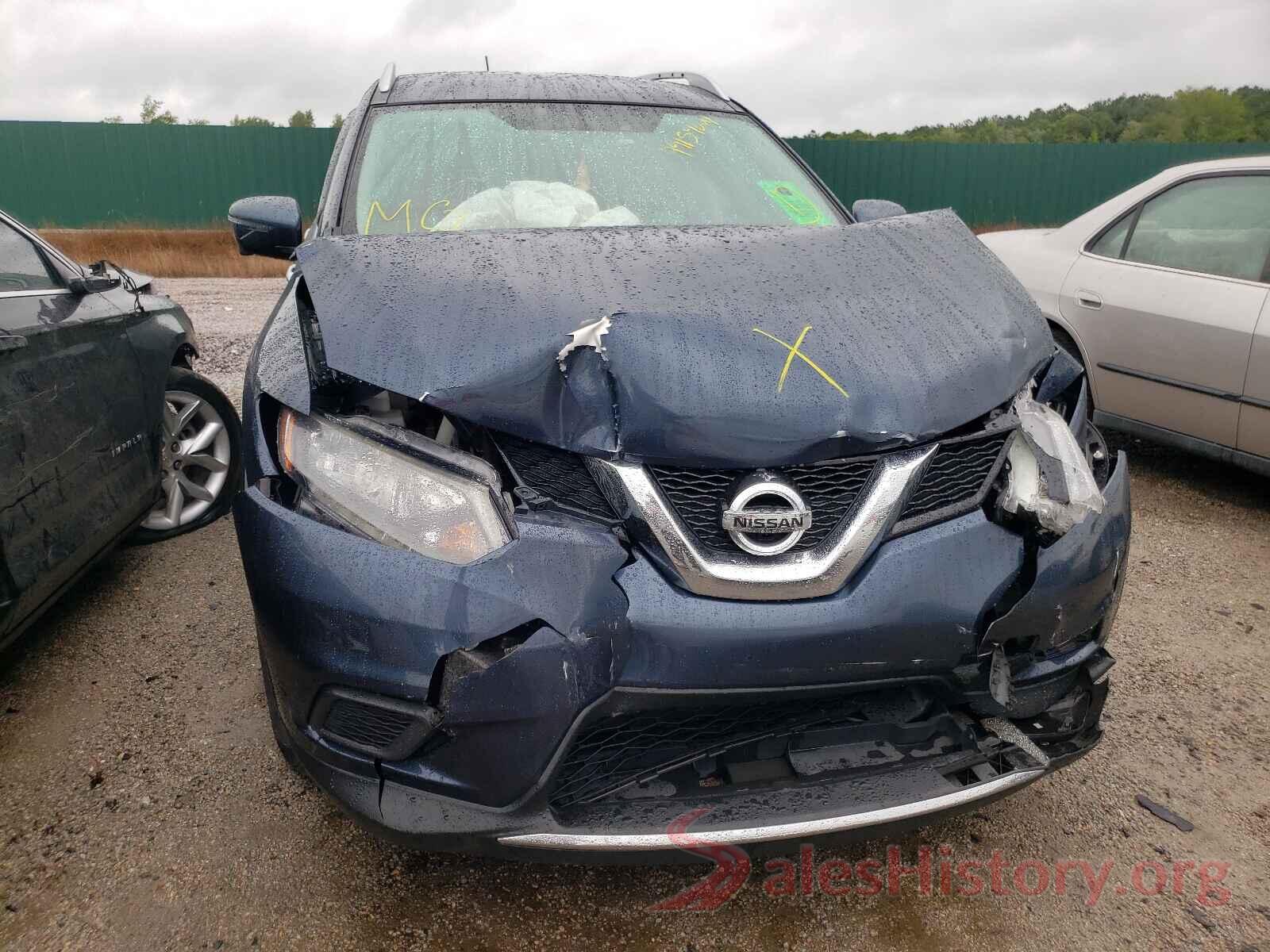 KNMAT2MT3GP663687 2016 NISSAN ROGUE