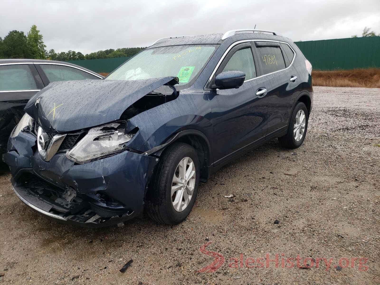 KNMAT2MT3GP663687 2016 NISSAN ROGUE