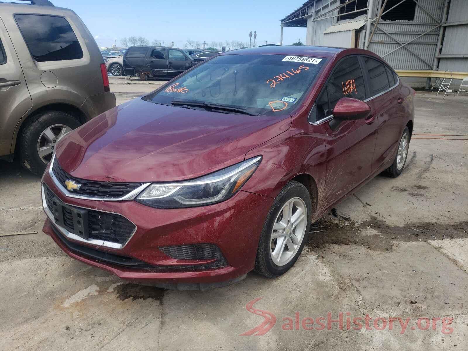 1G1BE5SM5G7274165 2016 CHEVROLET CRUZE