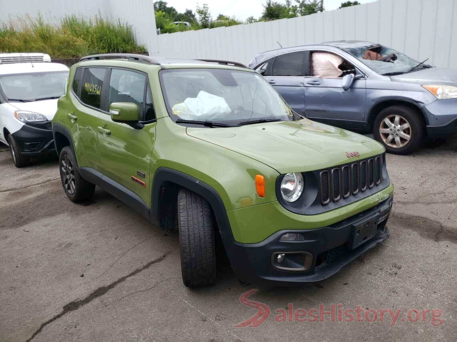 ZACCJBBT4GPD14607 2016 JEEP RENEGADE