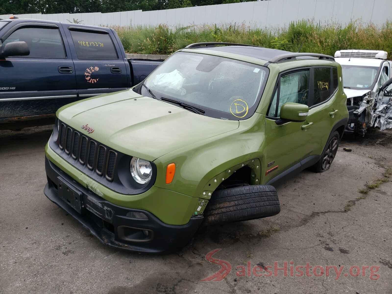 ZACCJBBT4GPD14607 2016 JEEP RENEGADE