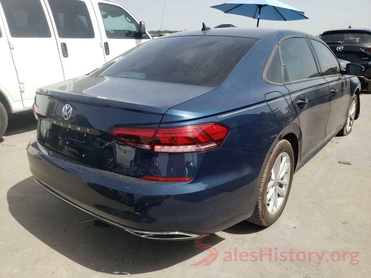 1VWAA7A32LC020222 2020 VOLKSWAGEN PASSAT