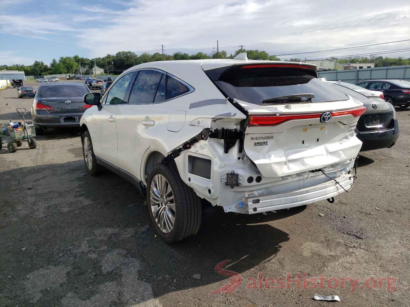 JTEAAAAH3MJ007225 2021 TOYOTA VENZA