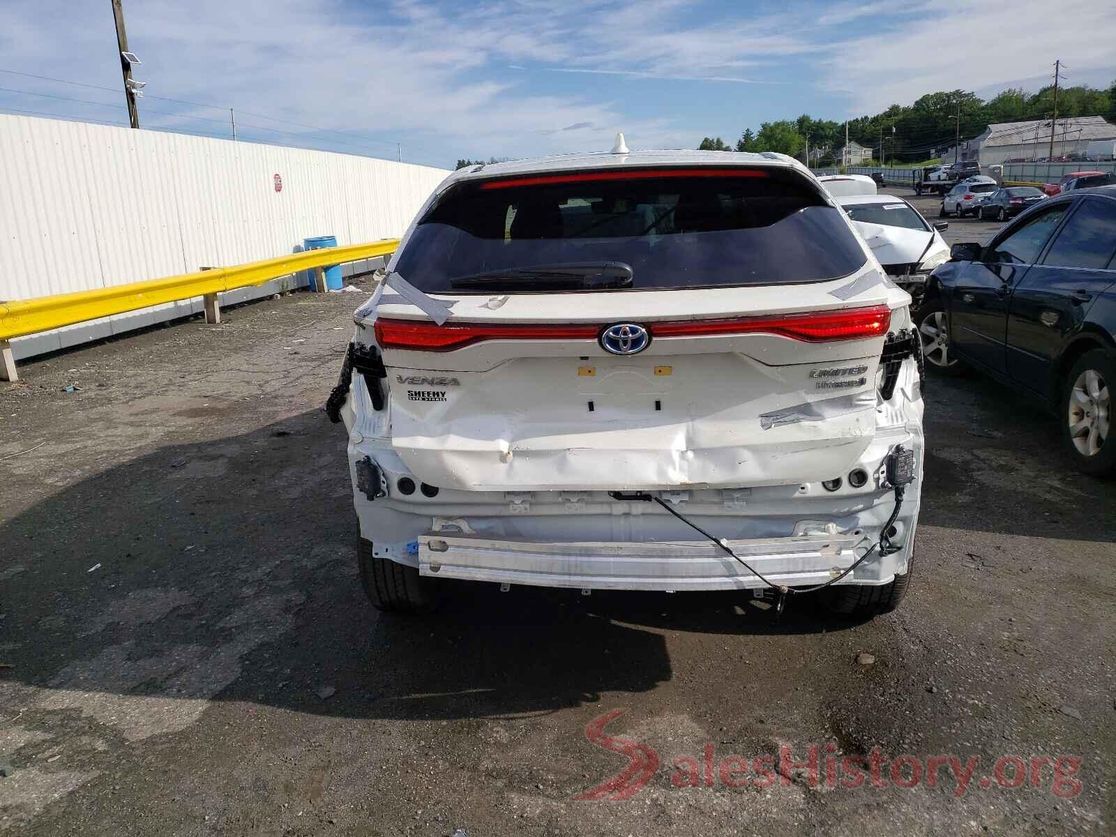 JTEAAAAH3MJ007225 2021 TOYOTA VENZA