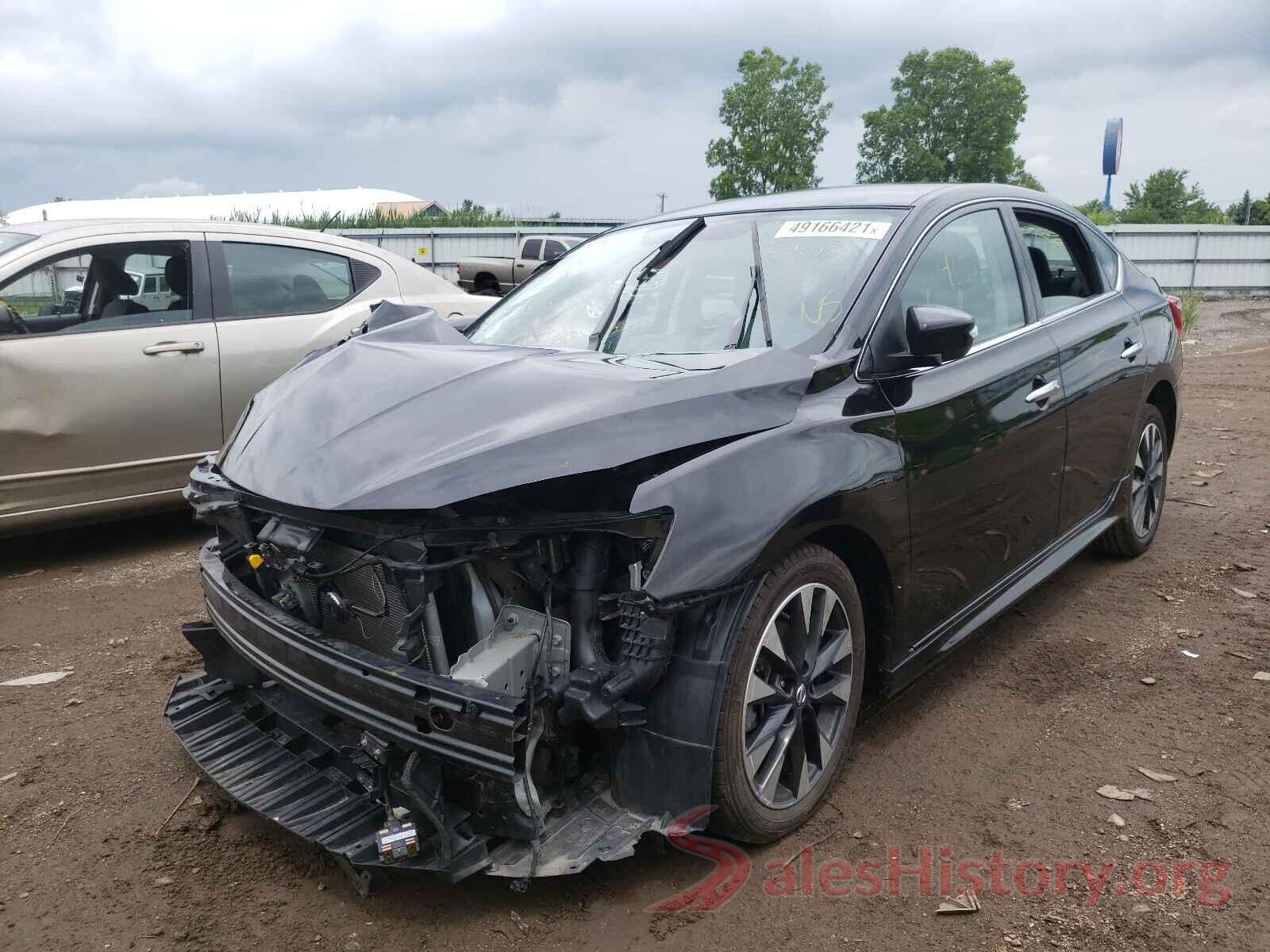 3N1AB7AP7KY309012 2019 NISSAN SENTRA