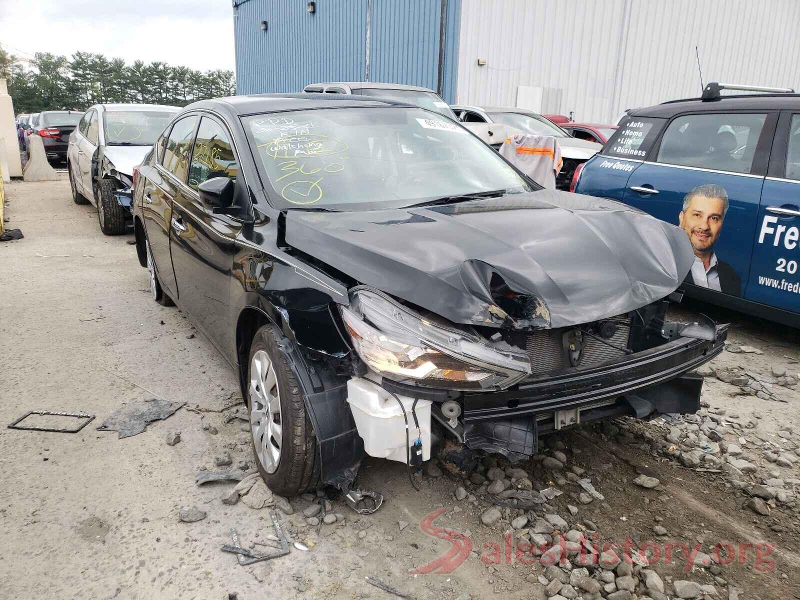 3N1AB7APXHL666741 2017 NISSAN SENTRA