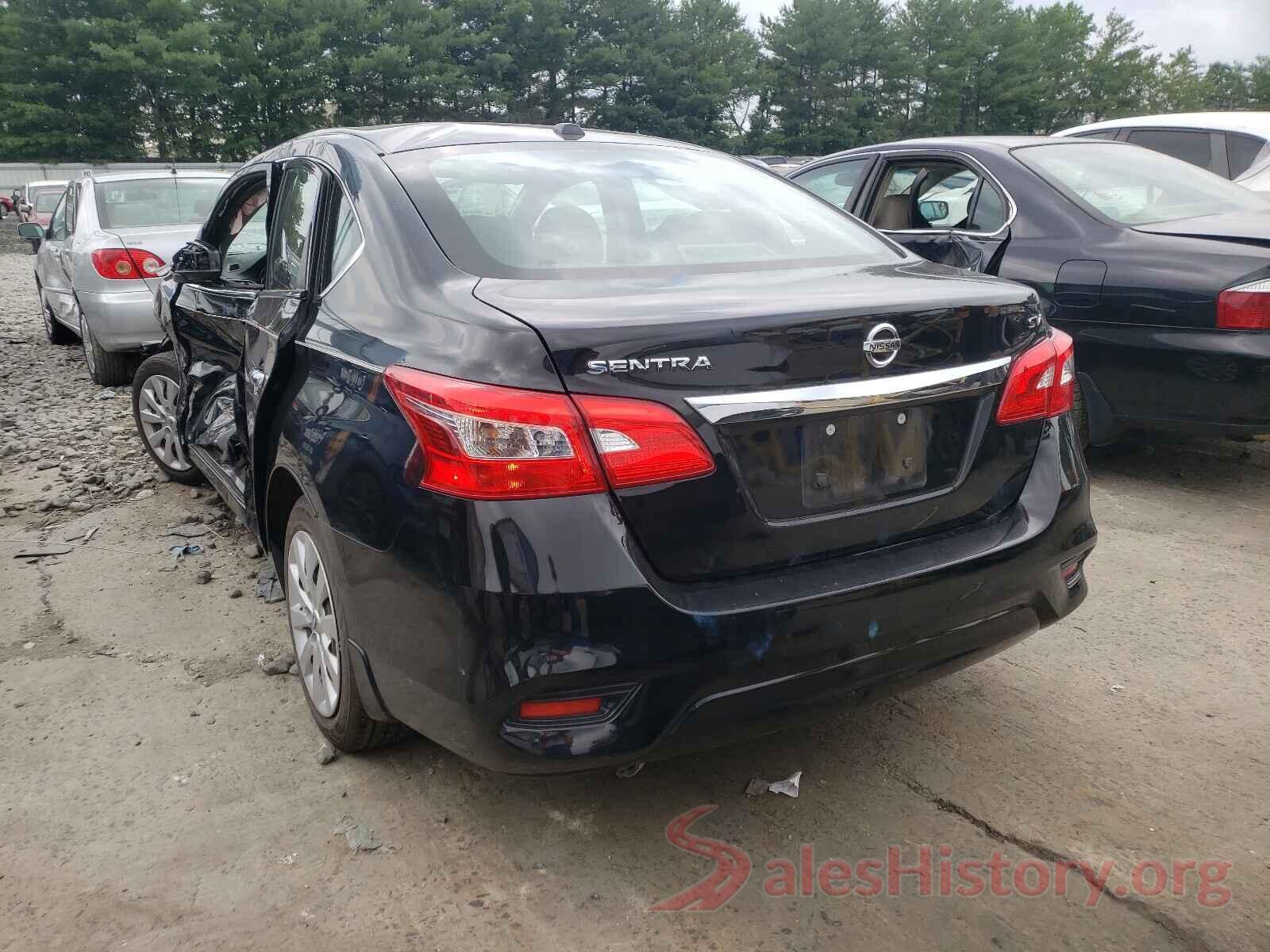 3N1AB7APXHL666741 2017 NISSAN SENTRA