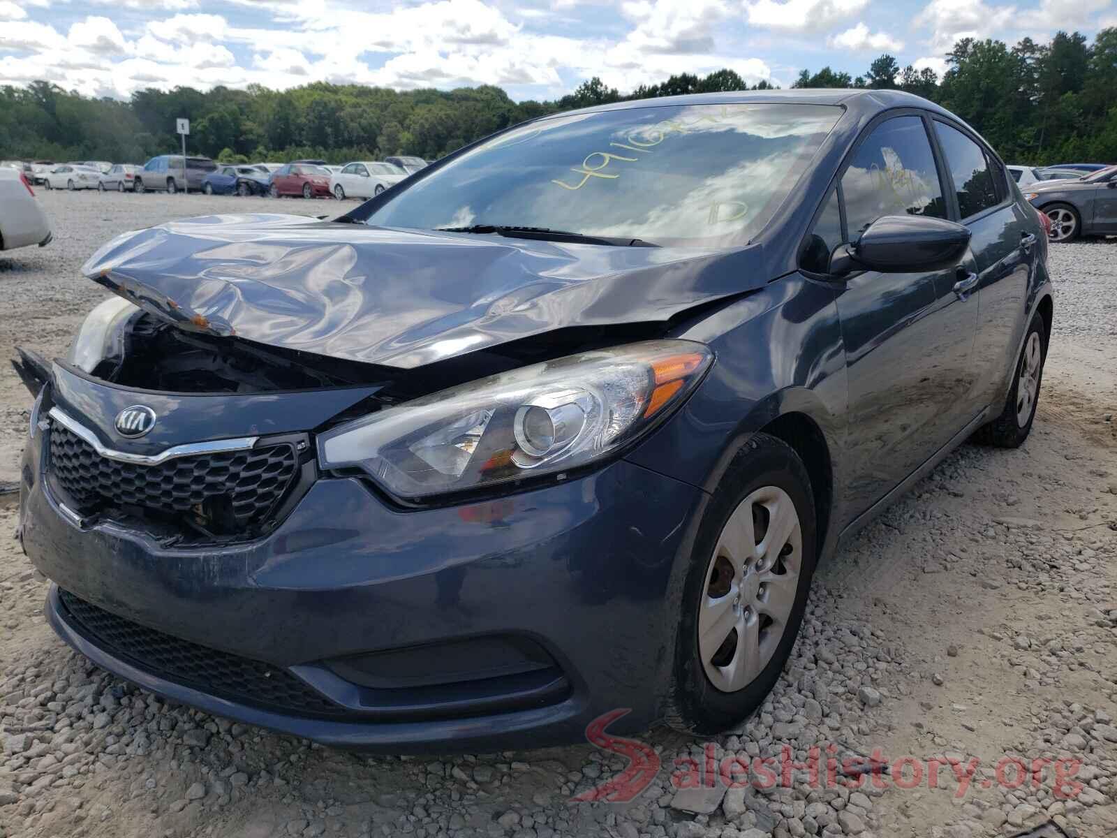 KNAFK4A66G5586826 2016 KIA FORTE