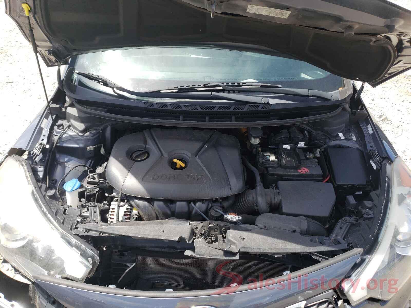 KNAFK4A66G5586826 2016 KIA FORTE