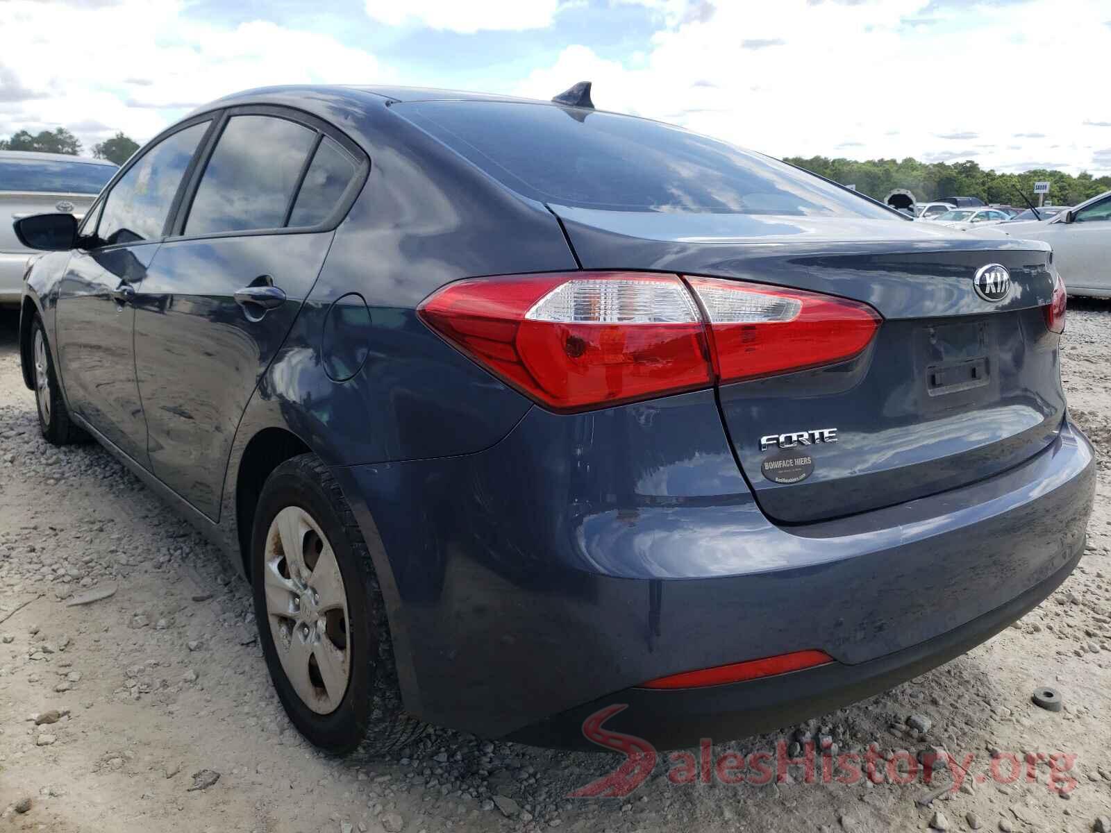 KNAFK4A66G5586826 2016 KIA FORTE