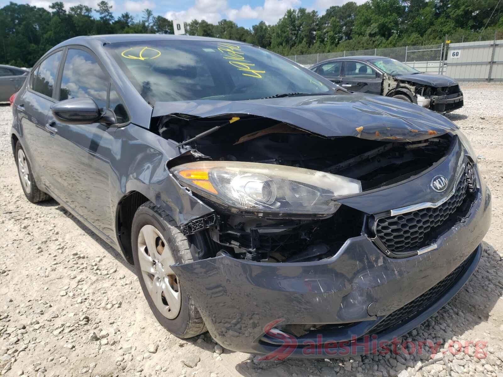 KNAFK4A66G5586826 2016 KIA FORTE