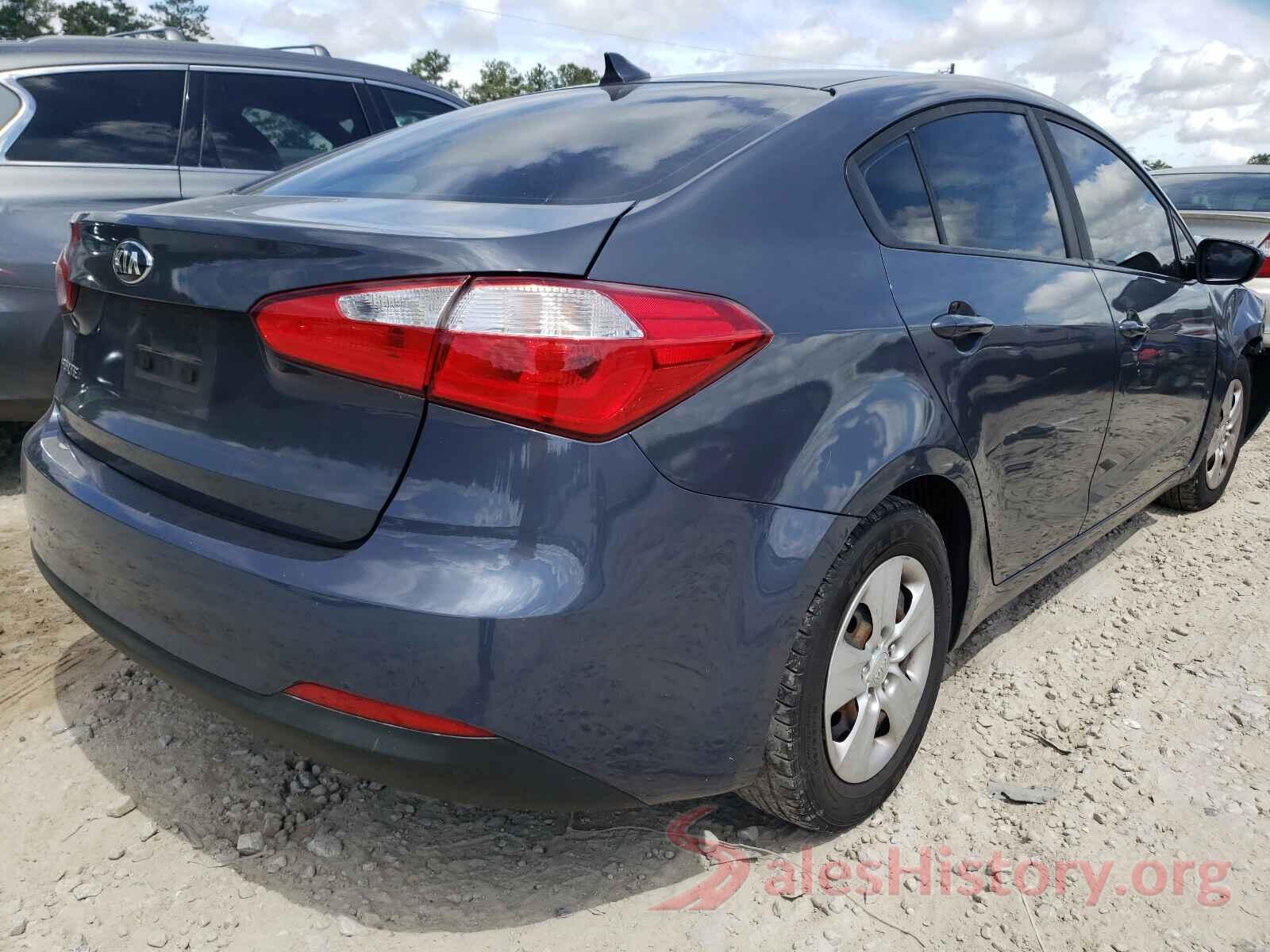 KNAFK4A66G5586826 2016 KIA FORTE