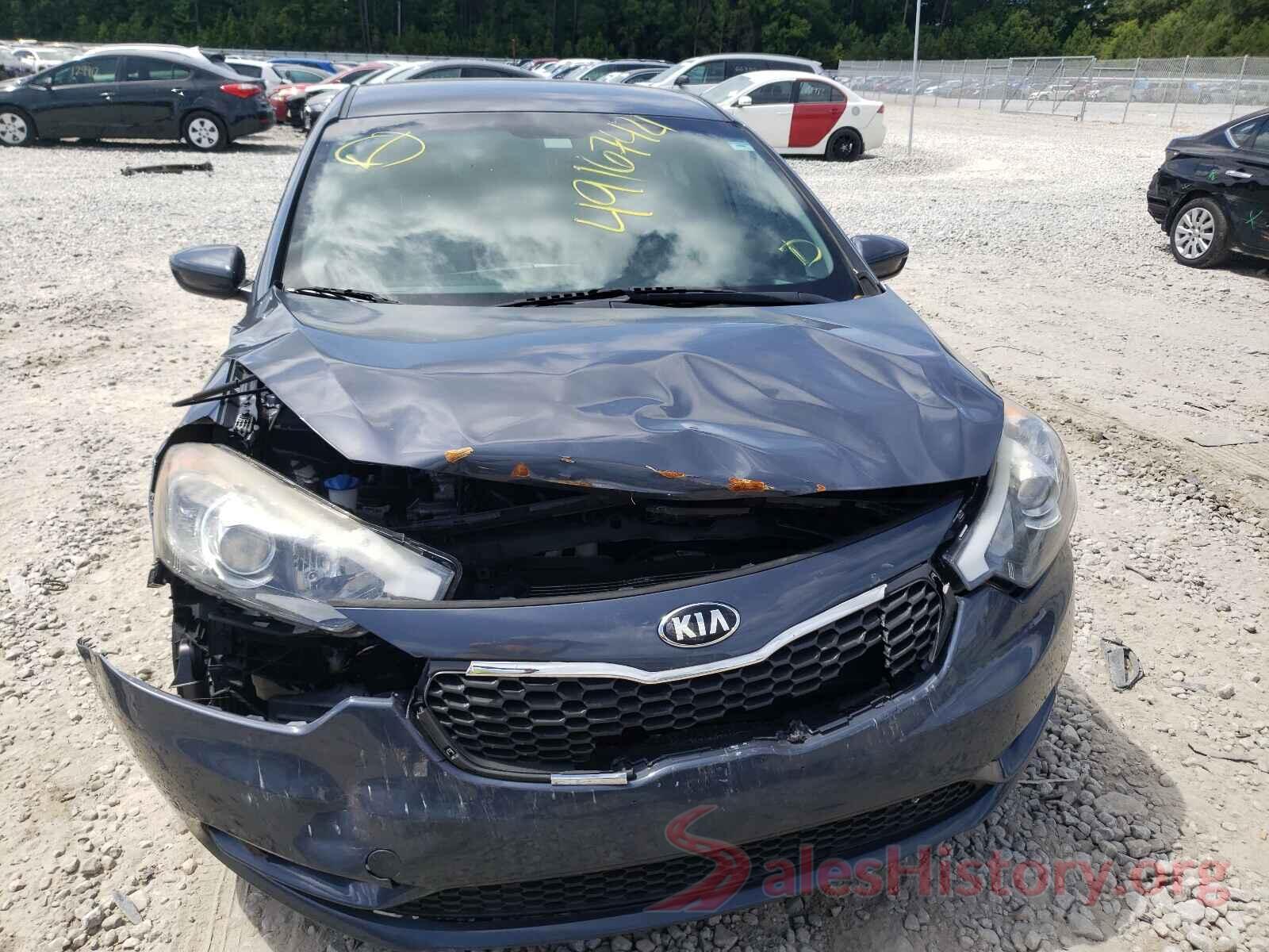 KNAFK4A66G5586826 2016 KIA FORTE