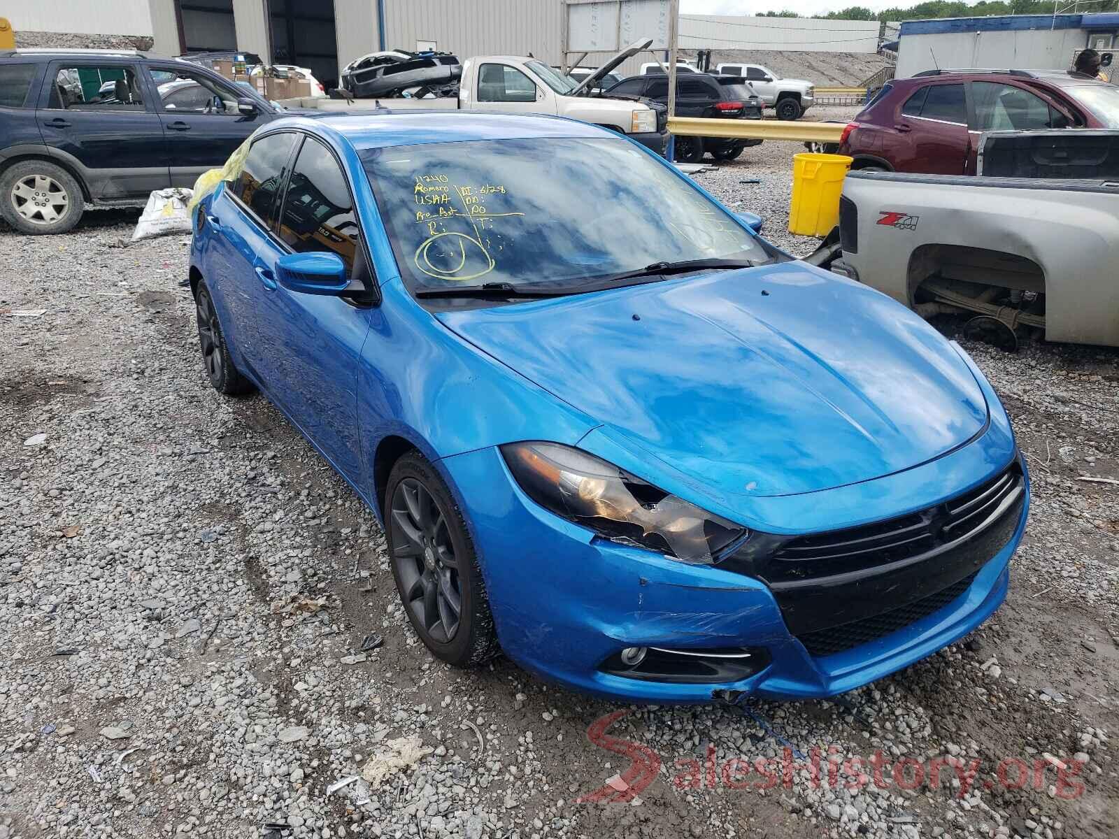 1C3CDFBB4GD607190 2016 DODGE DART