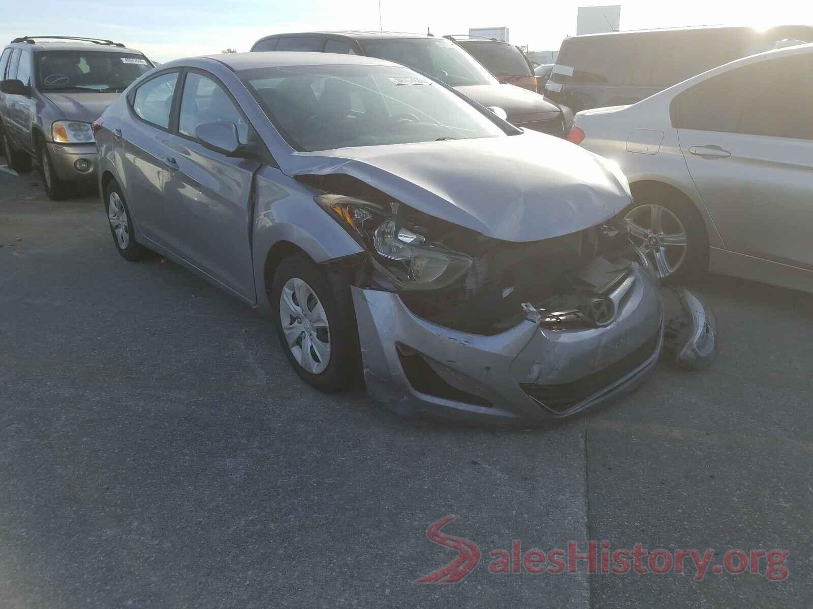 5NPDH4AE0GH697873 2016 HYUNDAI ELANTRA