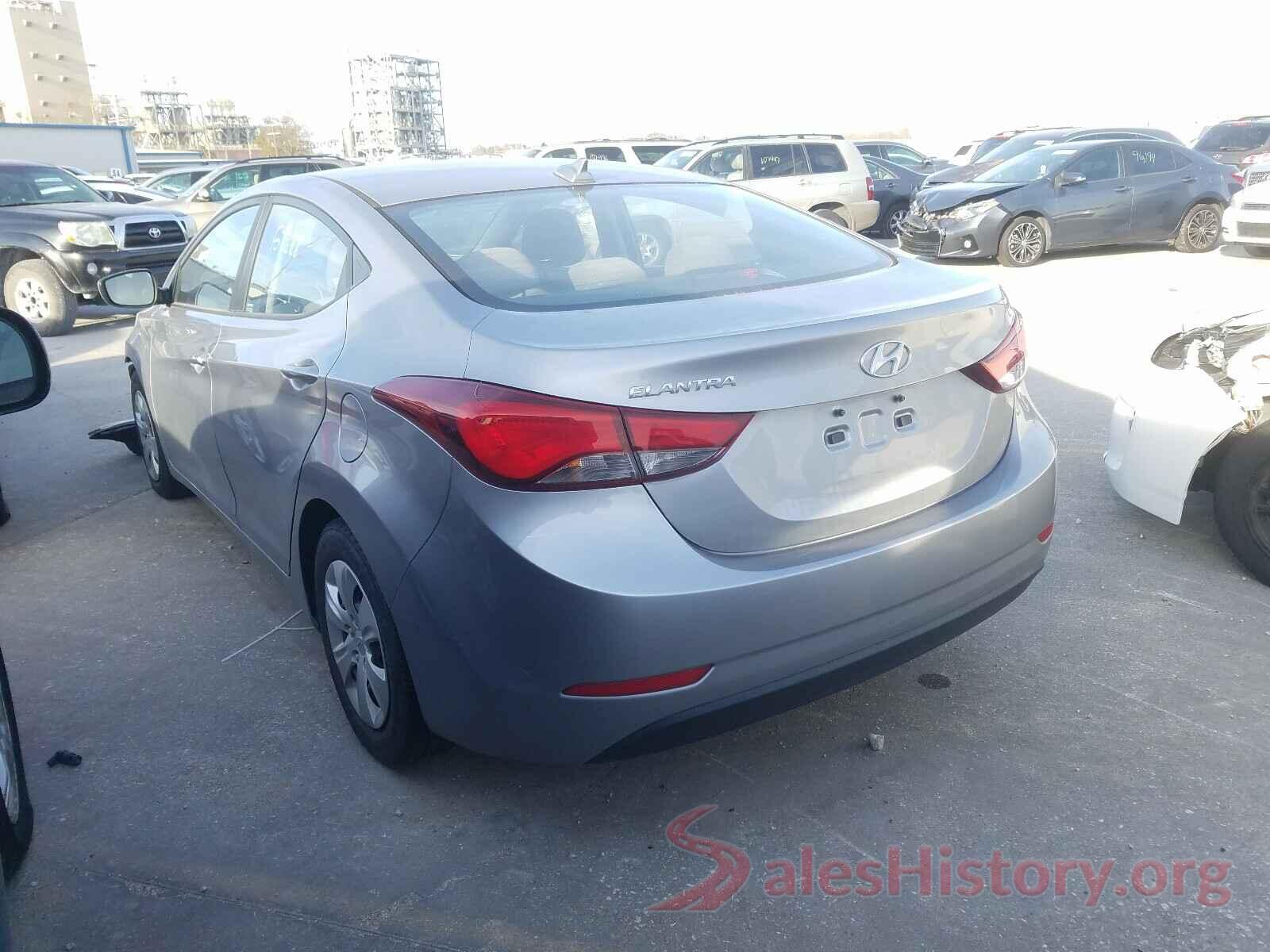 5NPDH4AE0GH697873 2016 HYUNDAI ELANTRA