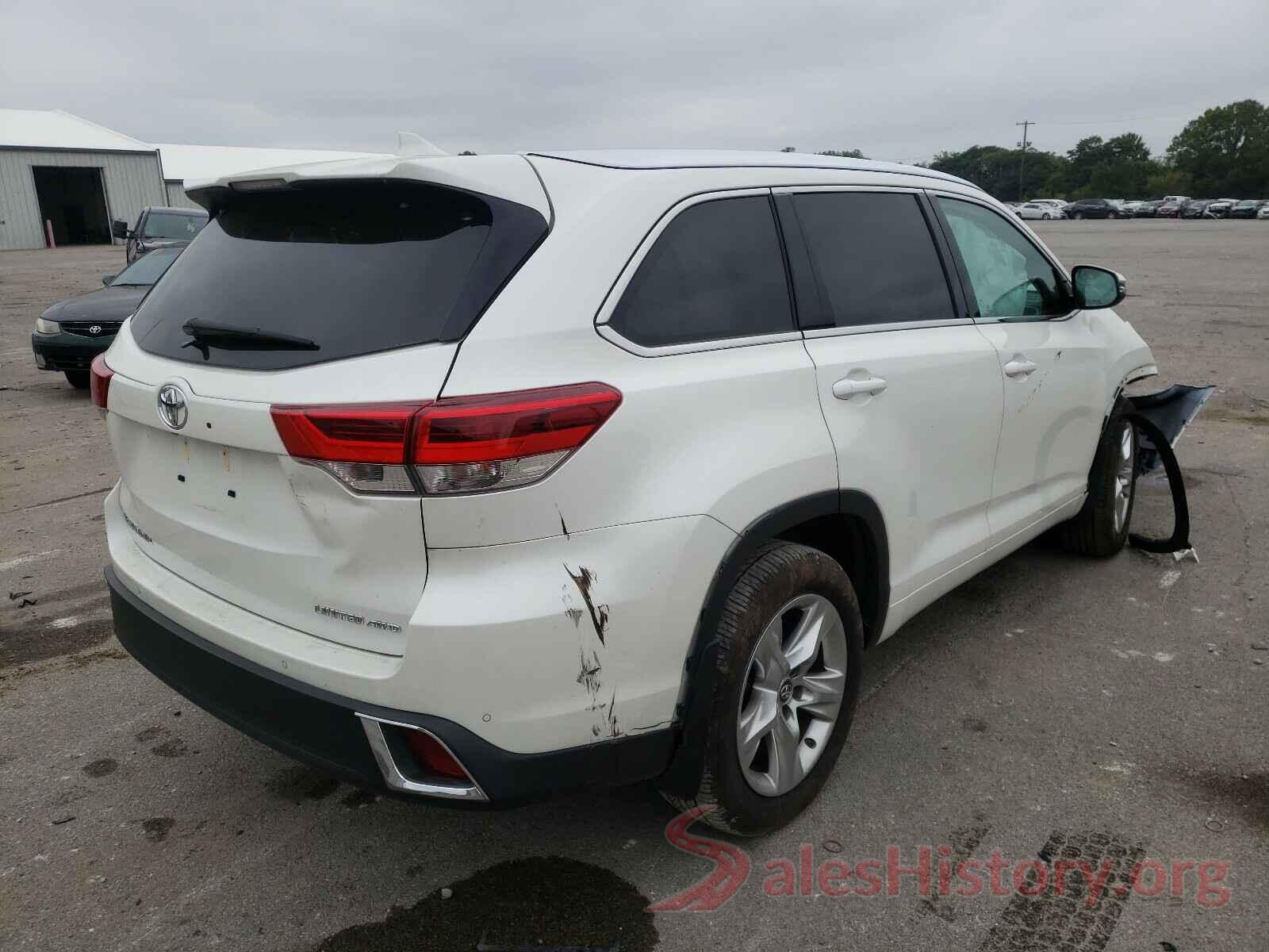 5TDDZRFH4KS968580 2019 TOYOTA HIGHLANDER