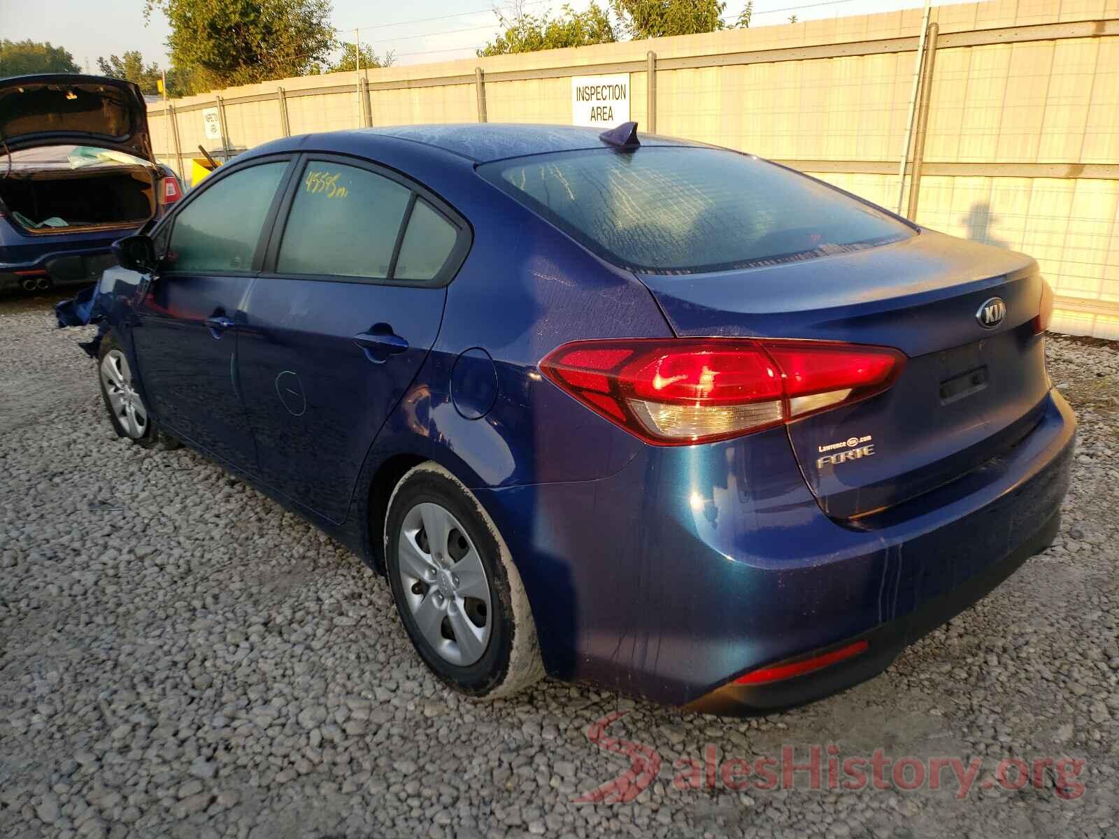 3KPFK4A72HE142134 2017 KIA FORTE