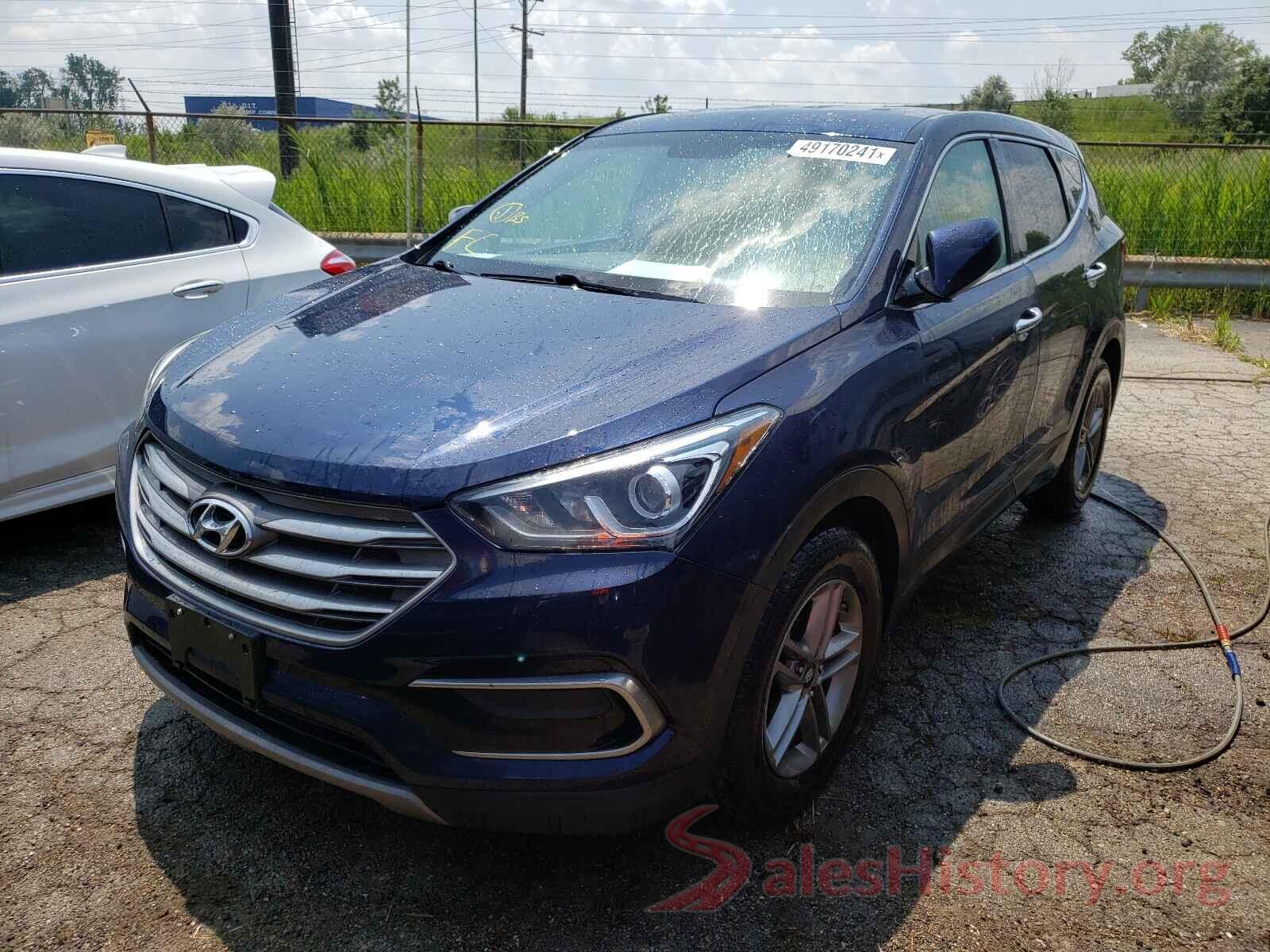 5XYZT3LB7HG455298 2017 HYUNDAI SANTA FE