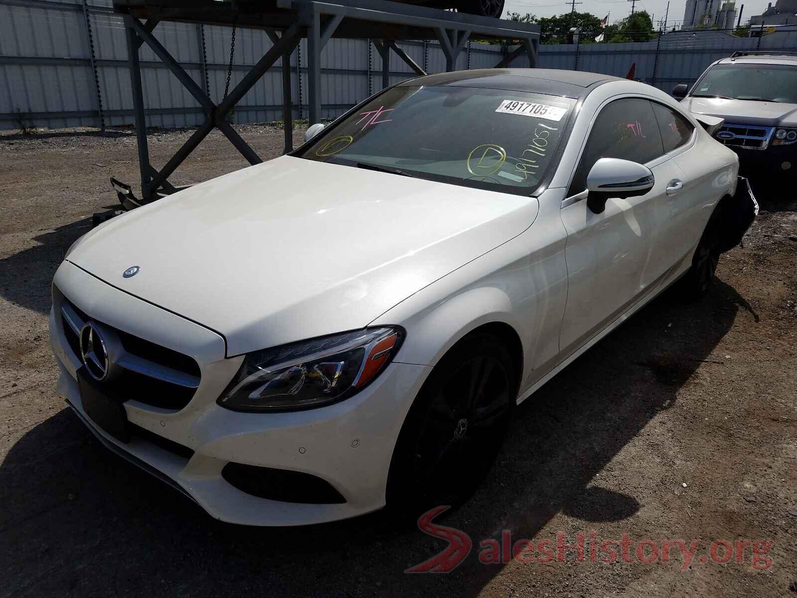 WDDWJ4KB6HF549553 2017 MERCEDES-BENZ C-CLASS