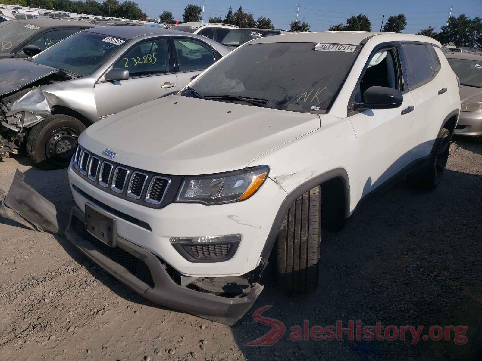 3C4NJCAB2LT151224 2020 JEEP COMPASS