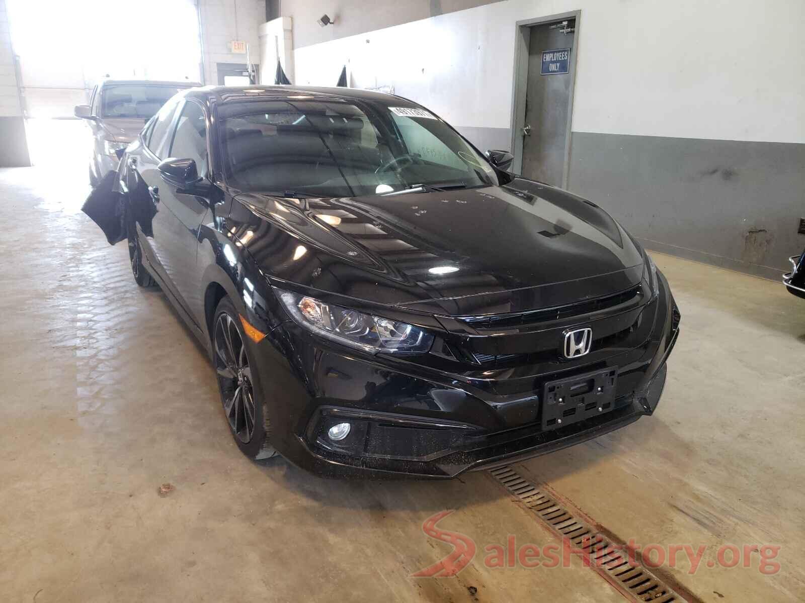 2HGFC2F8XKH597202 2019 HONDA CIVIC