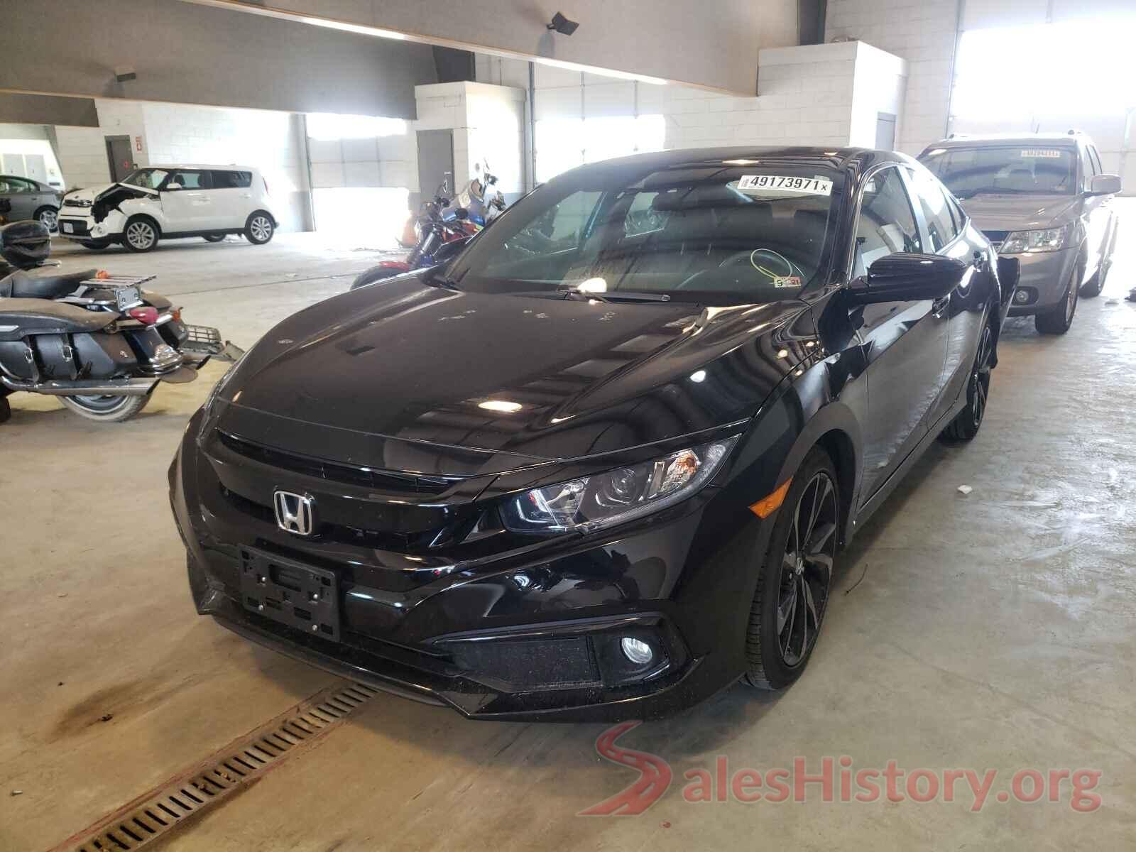 2HGFC2F8XKH597202 2019 HONDA CIVIC