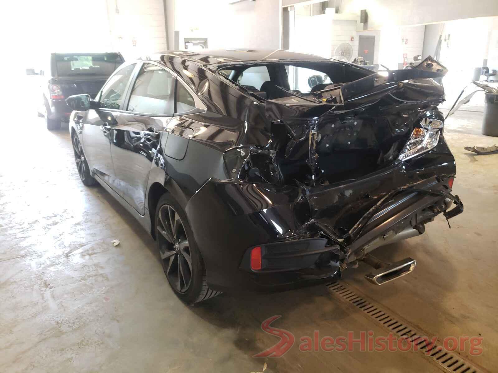 2HGFC2F8XKH597202 2019 HONDA CIVIC