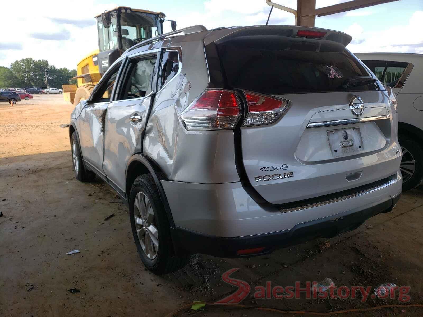 KNMAT2MT2GP664913 2016 NISSAN ROGUE