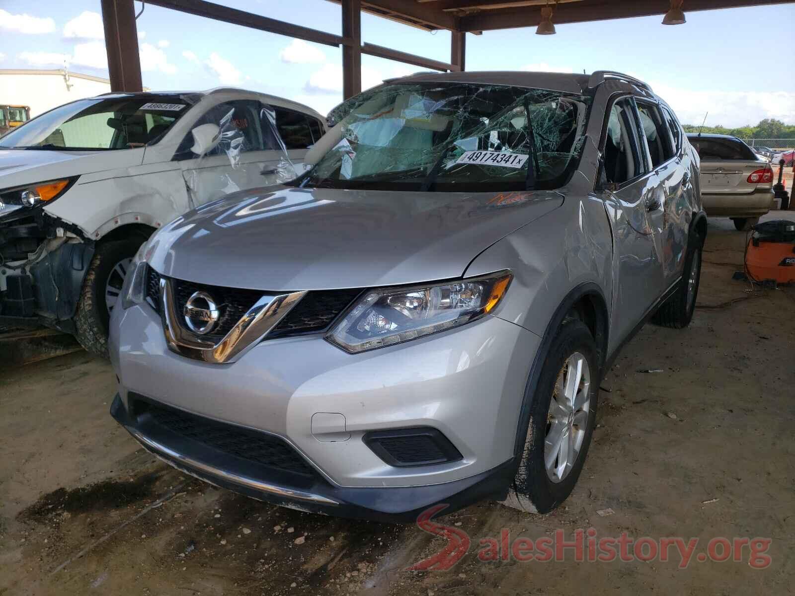 KNMAT2MT2GP664913 2016 NISSAN ROGUE