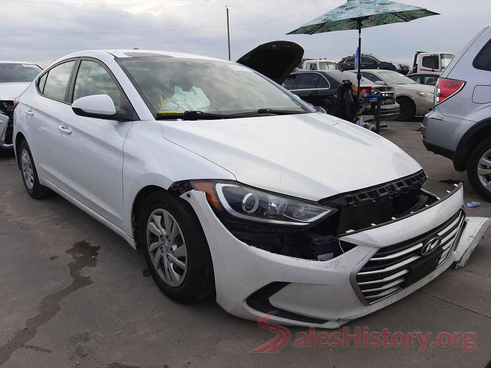 5NPD74LF6HH147703 2017 HYUNDAI ELANTRA