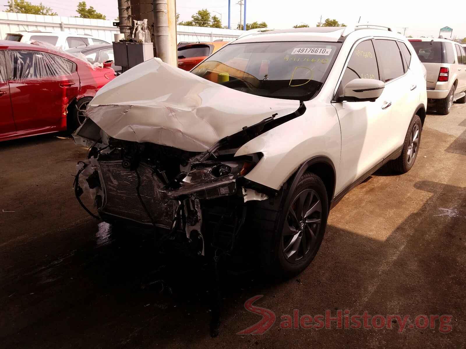 5N1AT2MT5GC913773 2016 NISSAN ROGUE