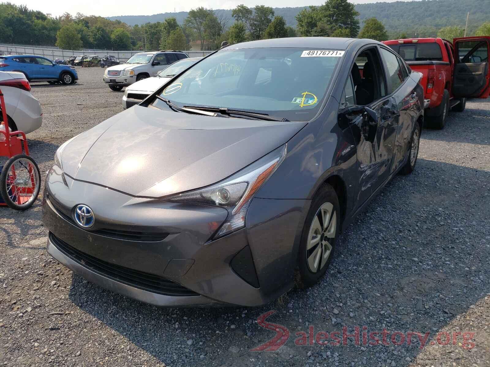 JTDKARFU8G3002656 2016 TOYOTA PRIUS