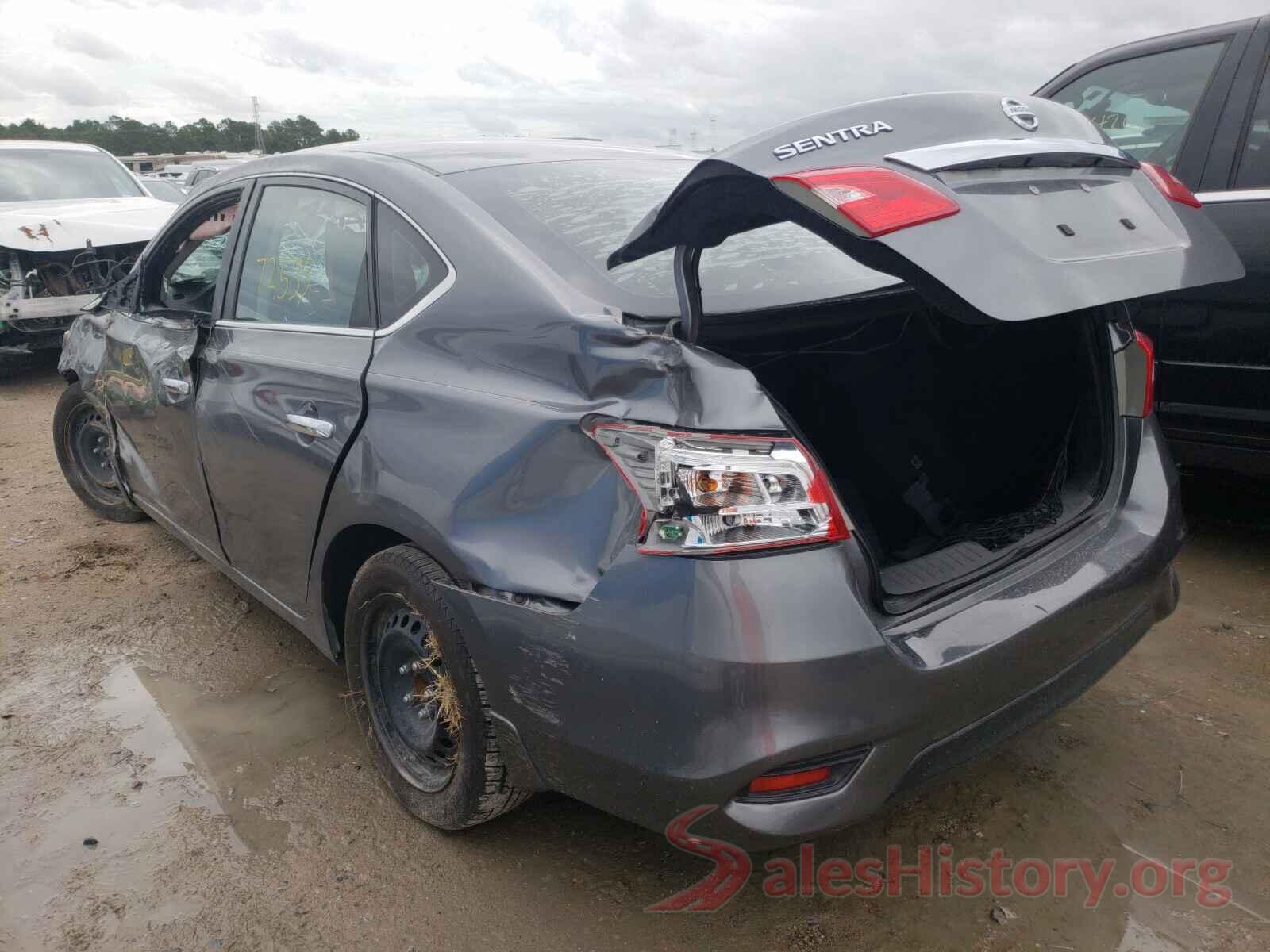 3N1AB7AP1HY383860 2017 NISSAN SENTRA