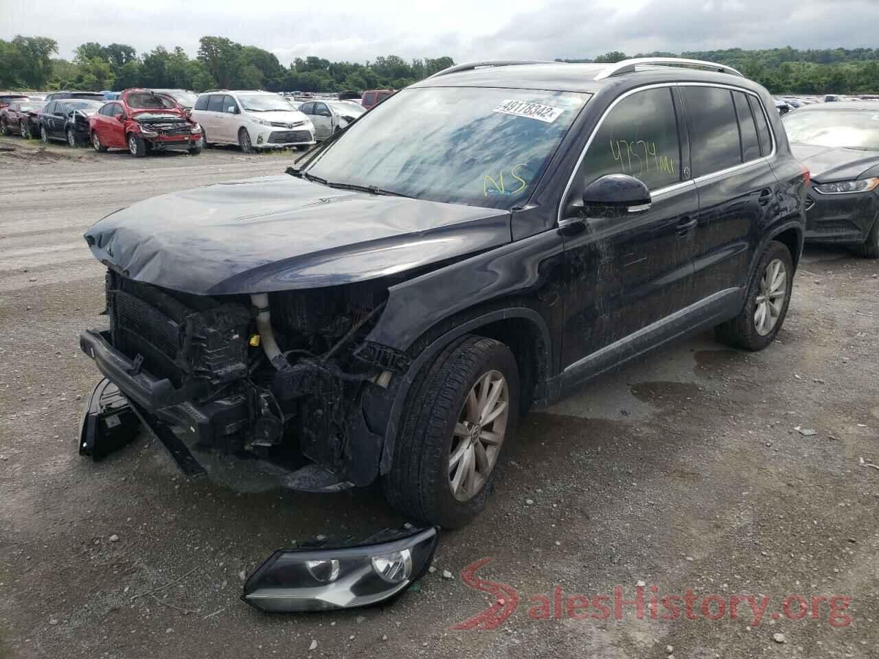 WVGRV7AX4HK009499 2017 VOLKSWAGEN TIGUAN