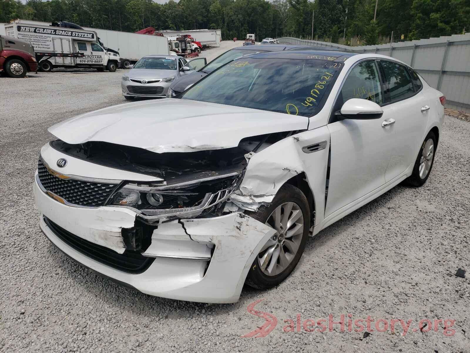 5XXGU4L34GG098006 2016 KIA OPTIMA