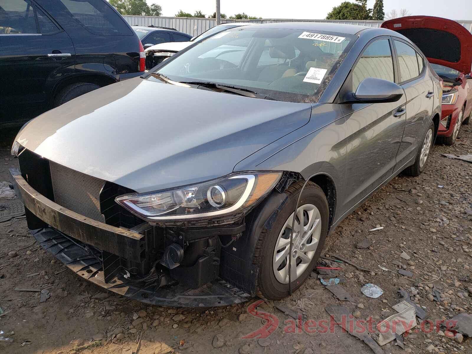 KMHD74LF0HU395964 2017 HYUNDAI ELANTRA