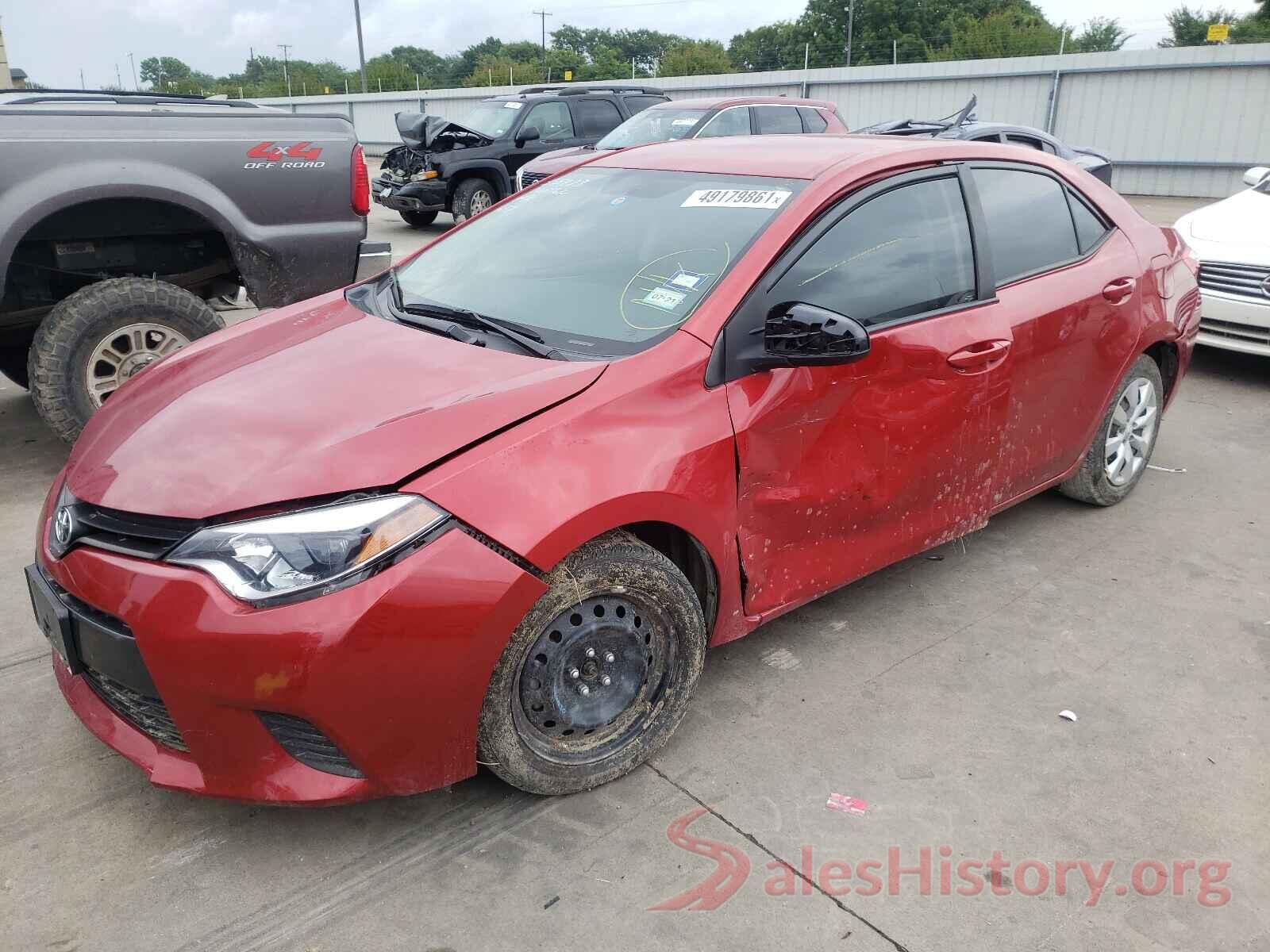 5YFBURHE9GP555823 2016 TOYOTA COROLLA