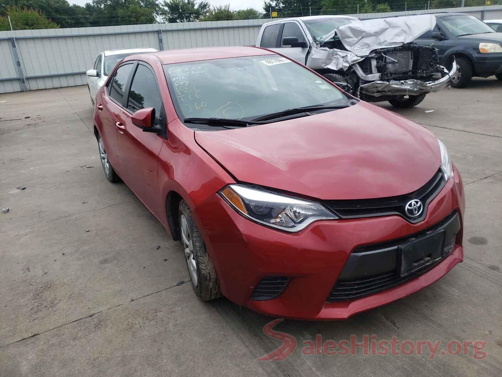 5YFBURHE9GP555823 2016 TOYOTA COROLLA