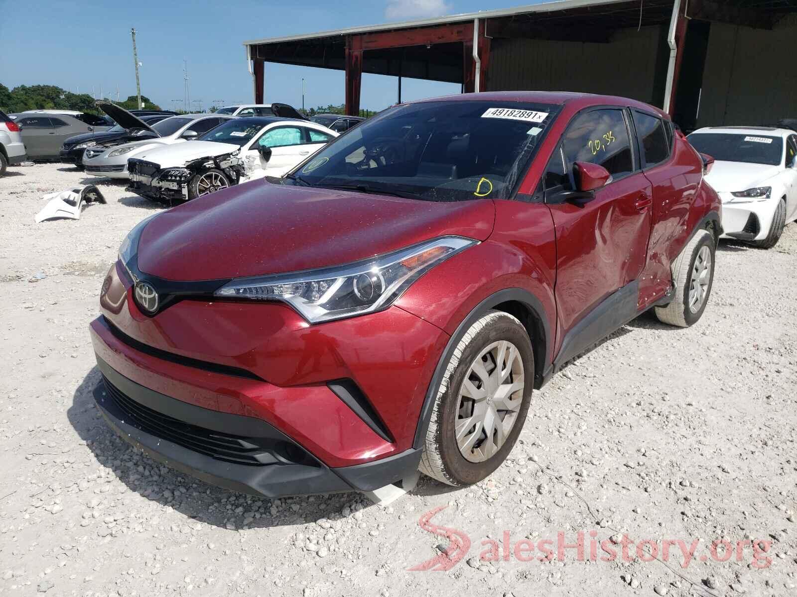 NMTKHMBX0KR076755 2019 TOYOTA C-HR