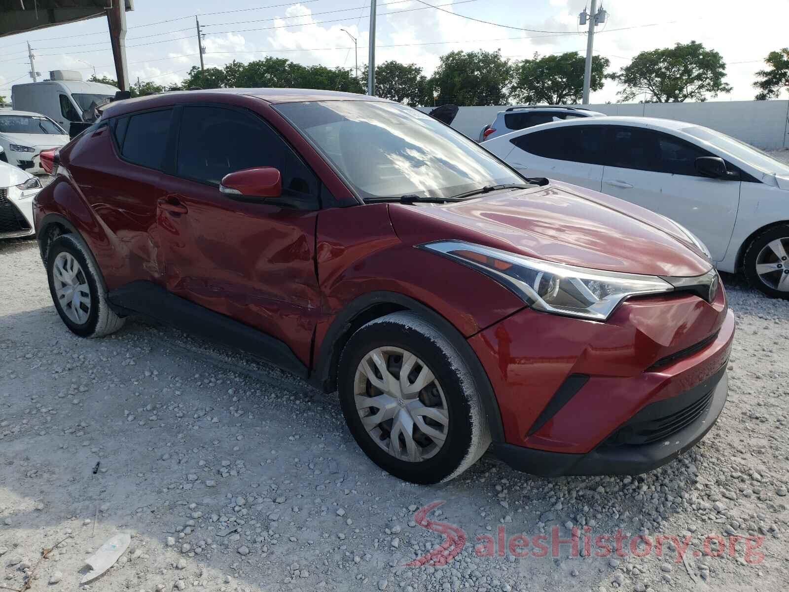 NMTKHMBX0KR076755 2019 TOYOTA C-HR