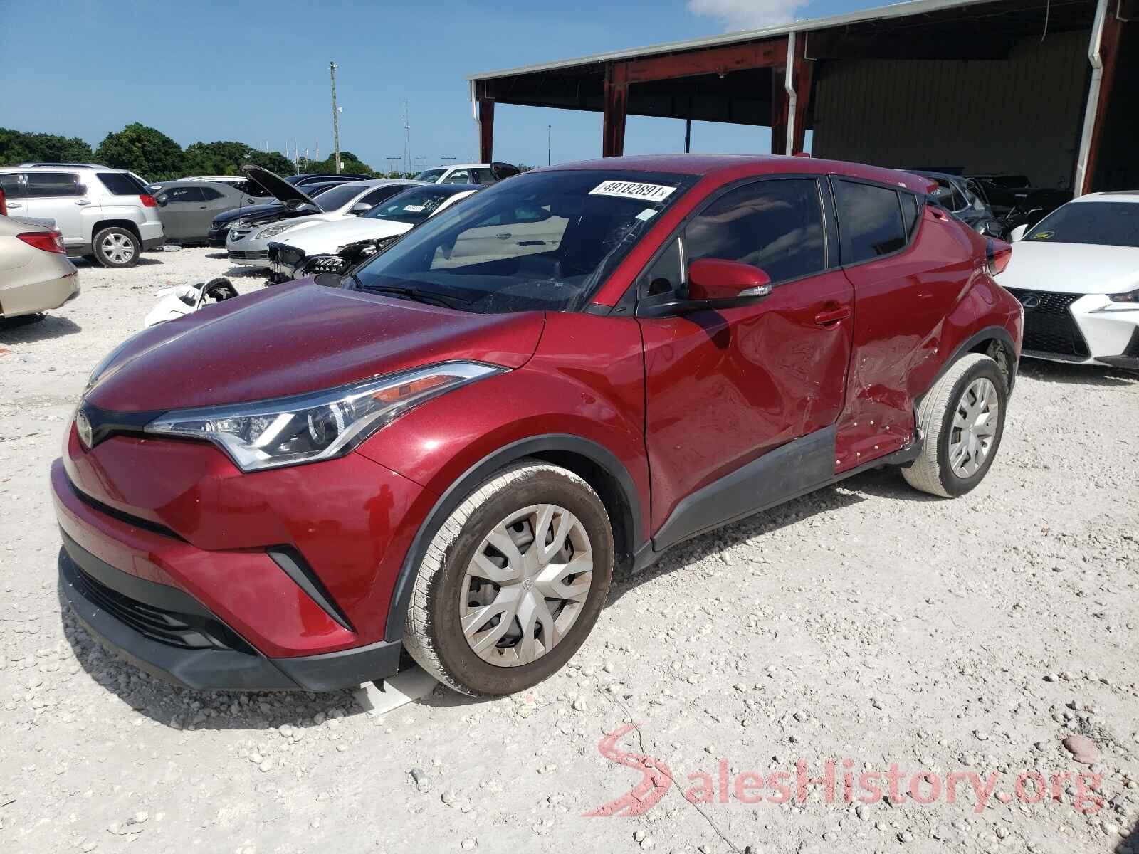 NMTKHMBX0KR076755 2019 TOYOTA C-HR