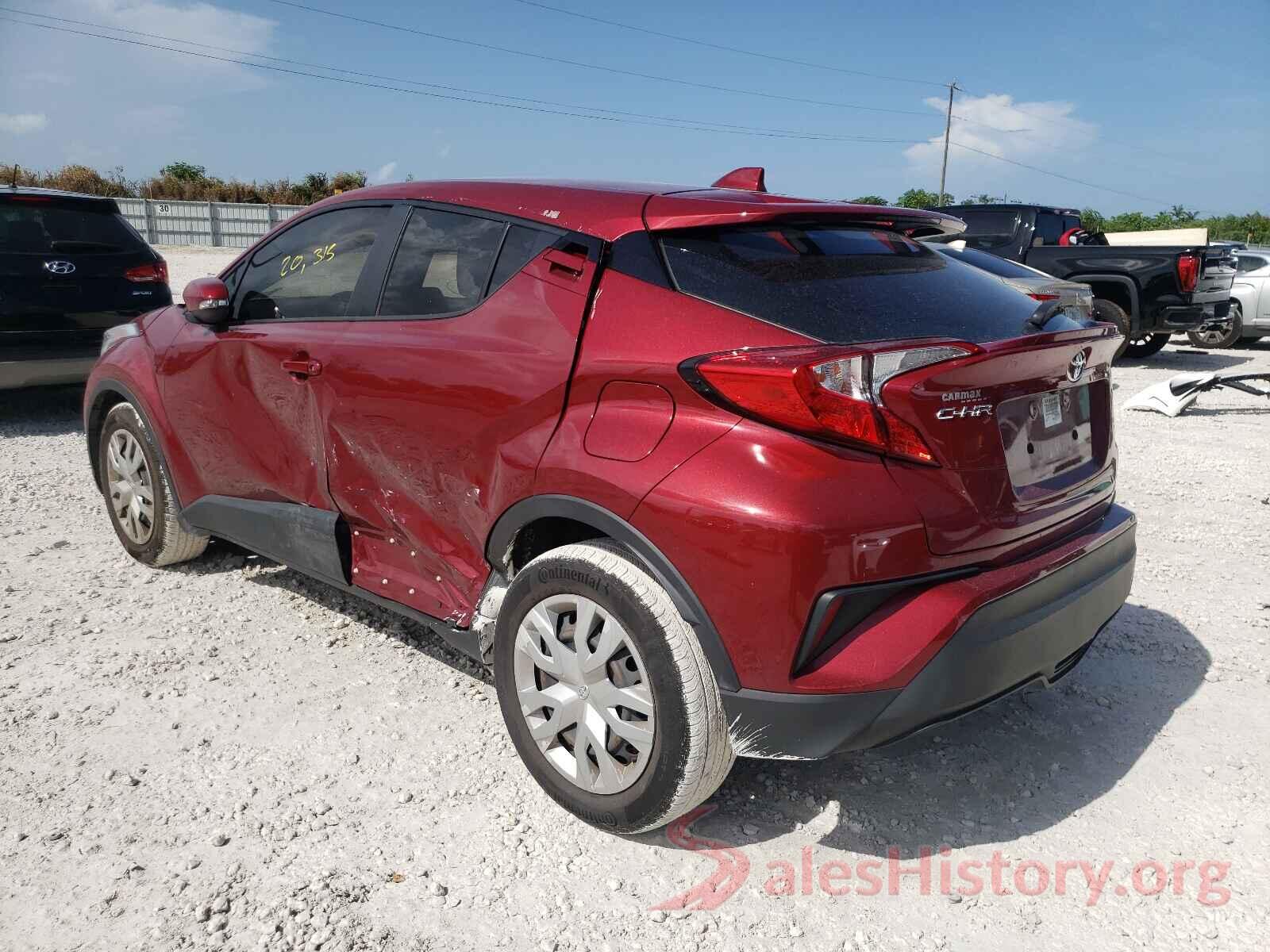 NMTKHMBX0KR076755 2019 TOYOTA C-HR