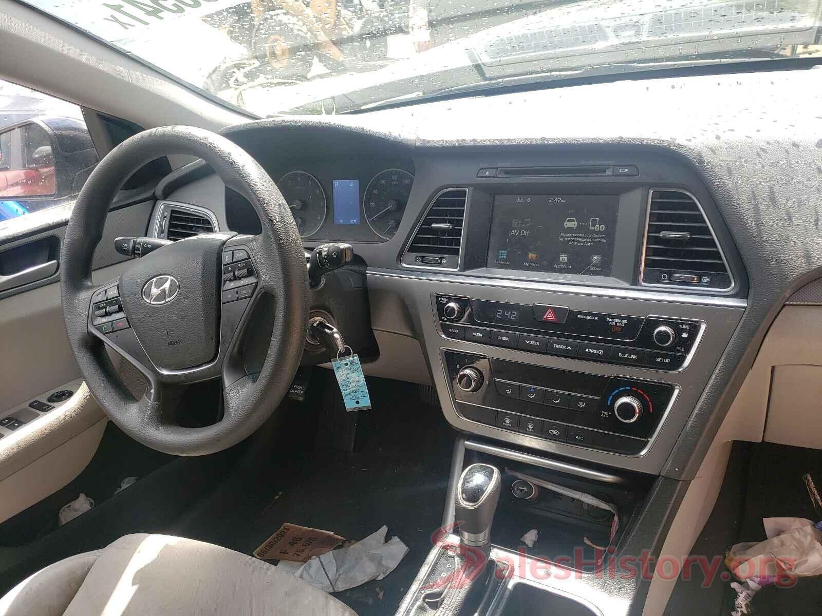 5NPE24AF5GH378208 2016 HYUNDAI SONATA