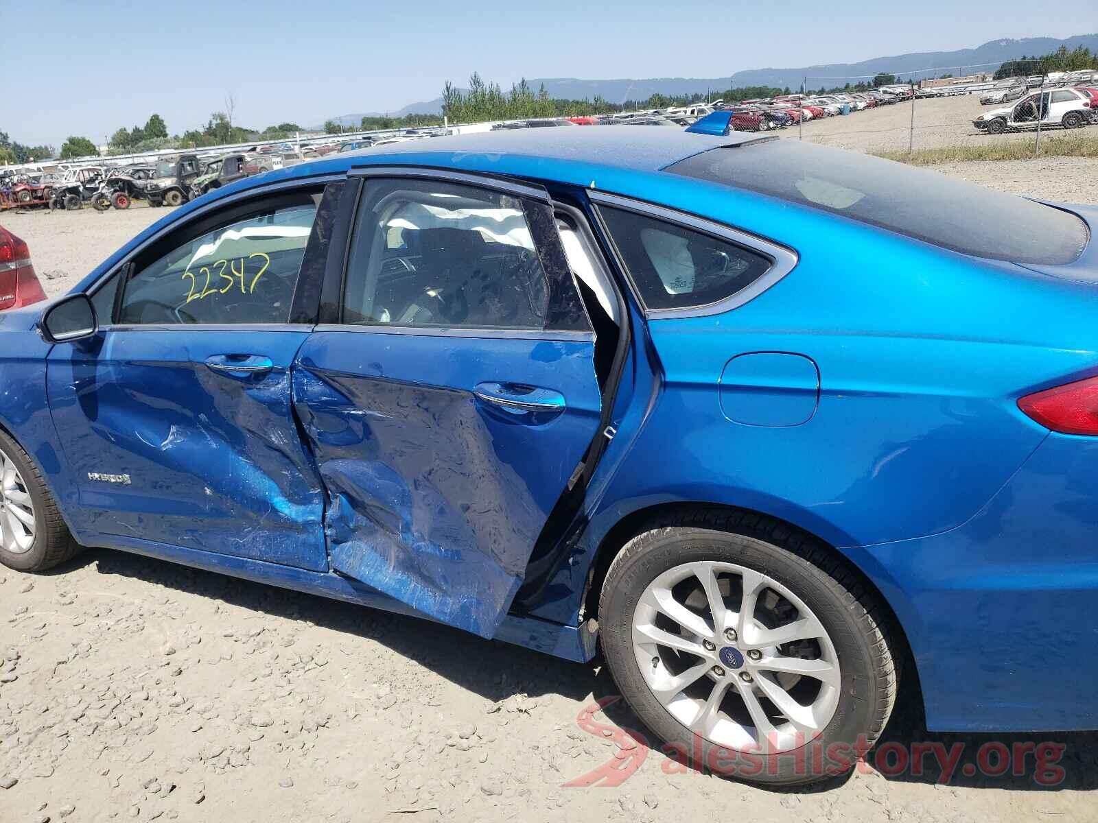 3FA6P0MU0KR243030 2019 FORD FUSION