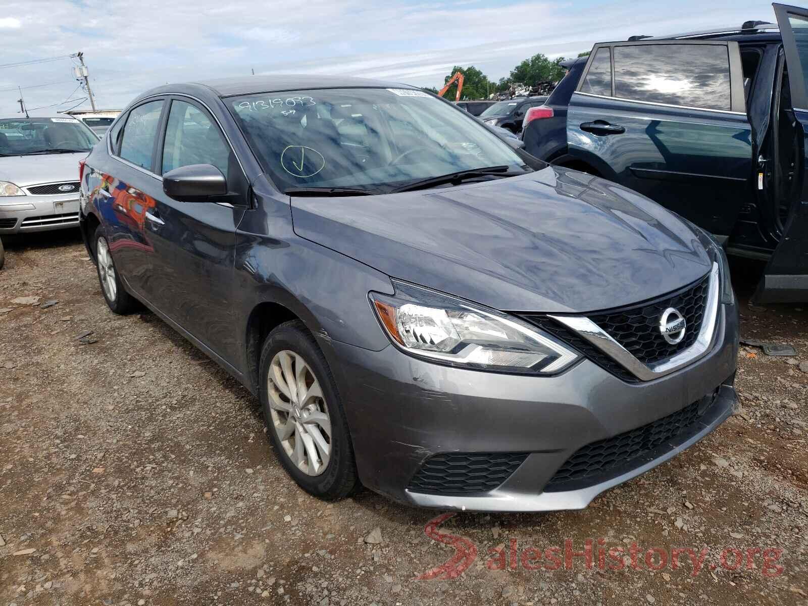 3N1AB7AP6KL625921 2019 NISSAN SENTRA