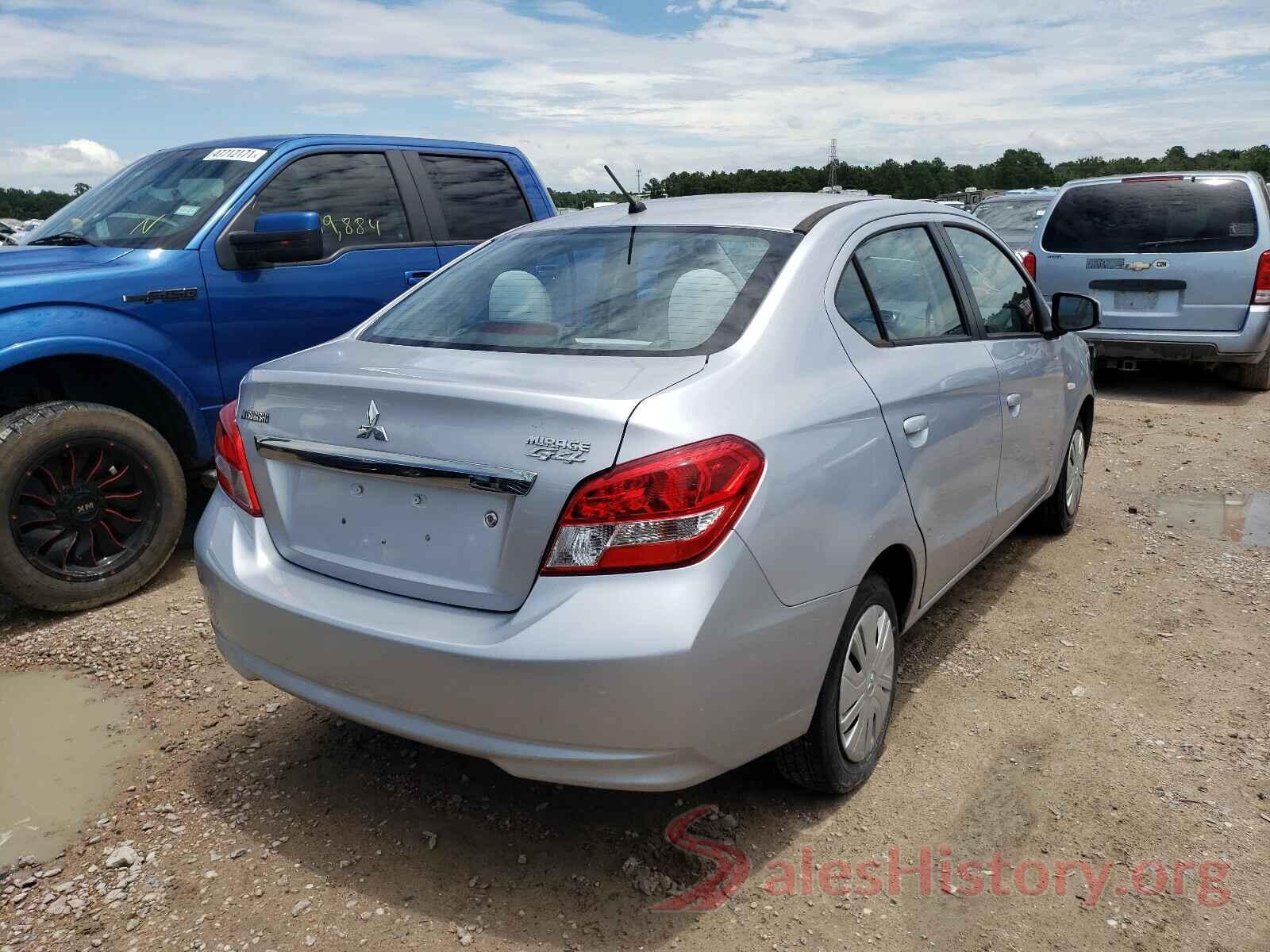 ML32F3FJ8HHF09040 2017 MITSUBISHI MIRAGE