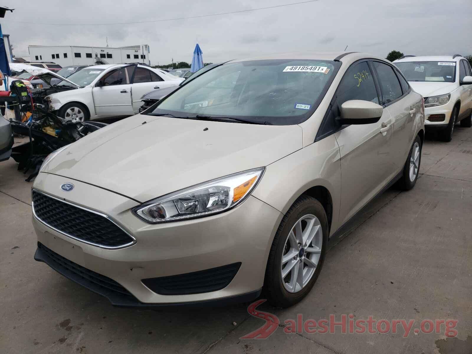 1FADP3F27JL203884 2018 FORD FOCUS