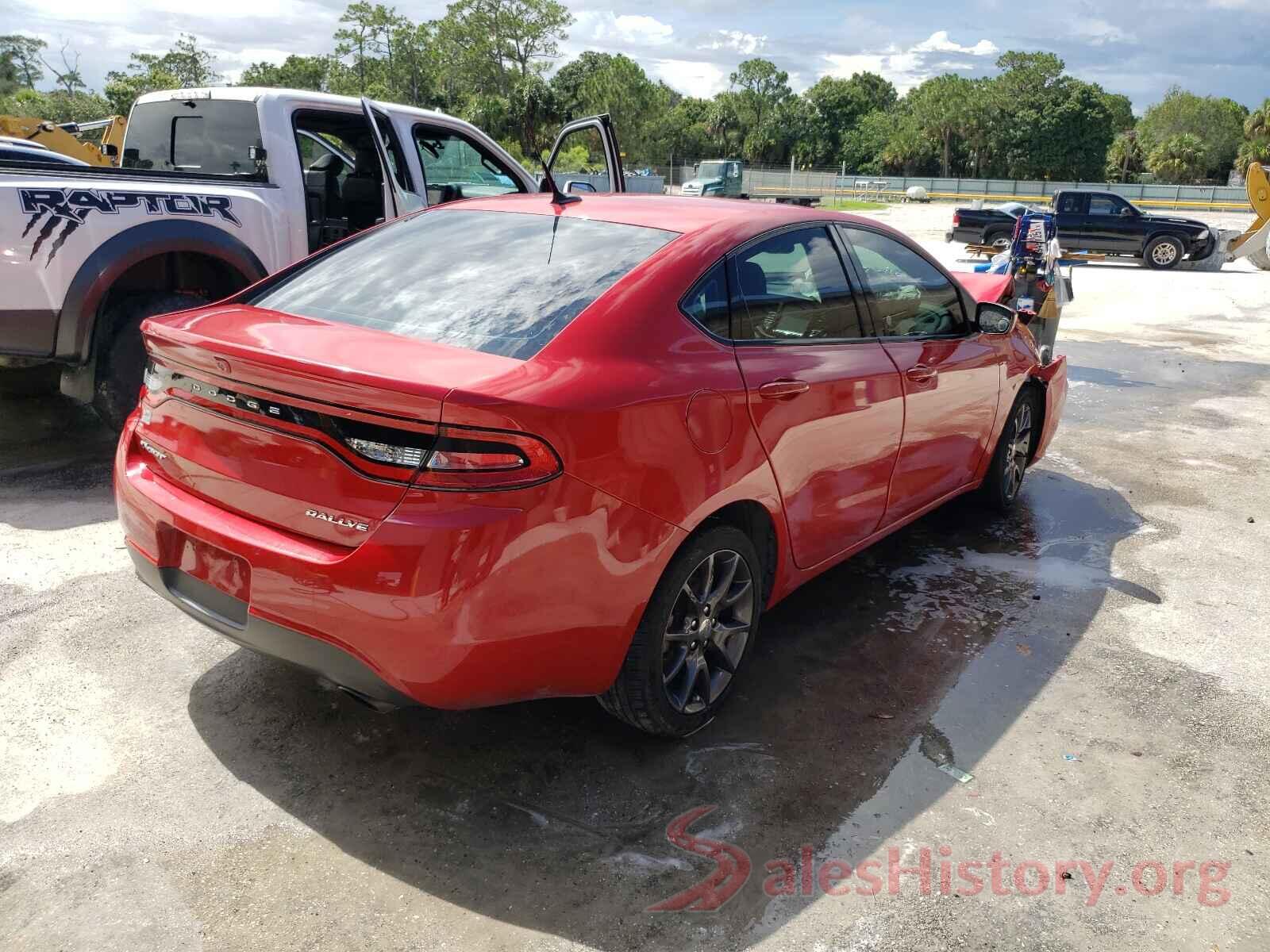 1C3CDFBB6GD530340 2016 DODGE DART